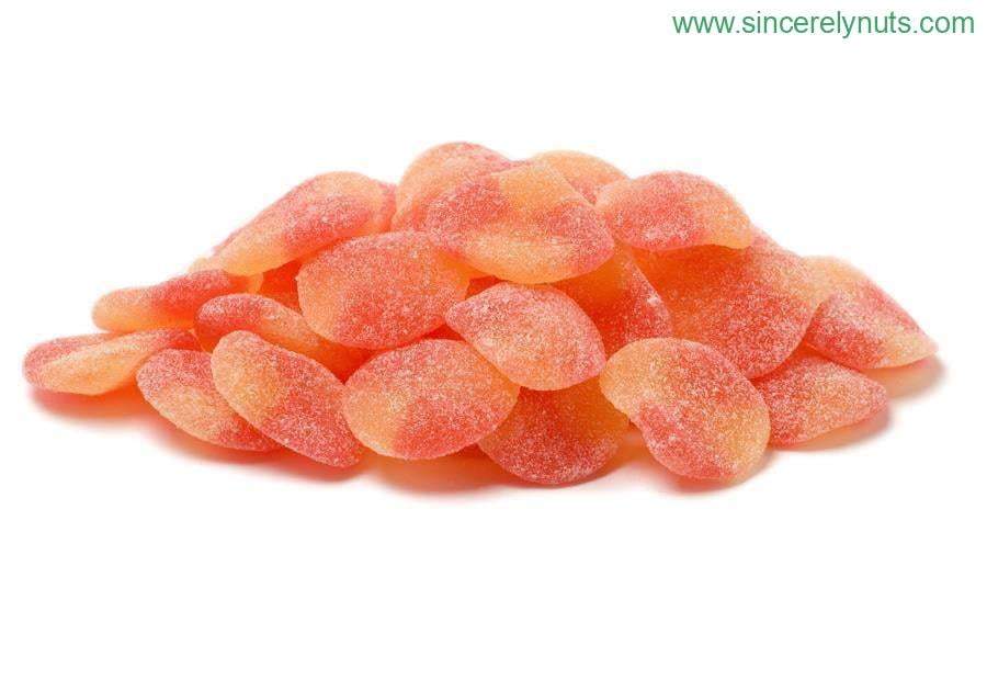 Gummi Peaches - Sincerely Nuts