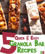 5 Quick & Easy, Healthy Granola Bar Recipes