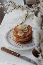 5 Ingredient Banana Pancakes