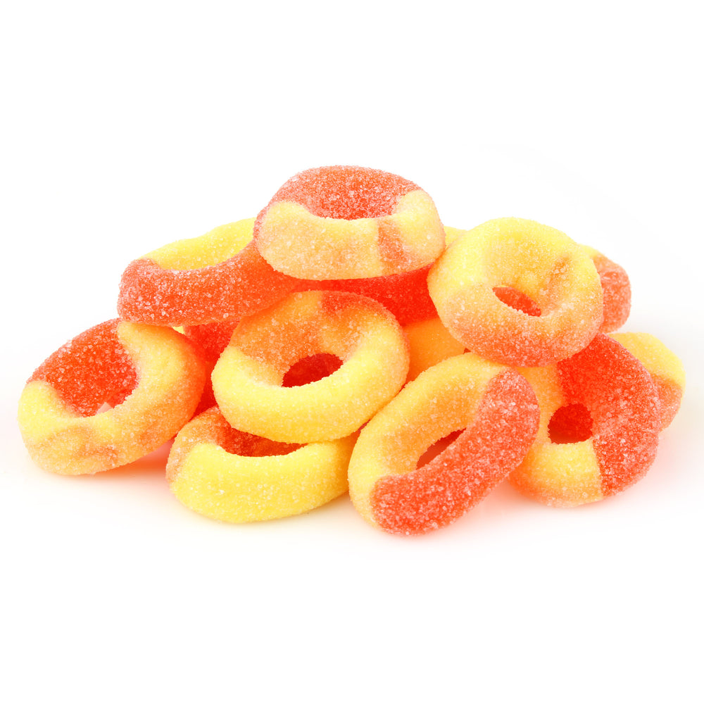 Sincerely Nuts Gummy Peach Rings