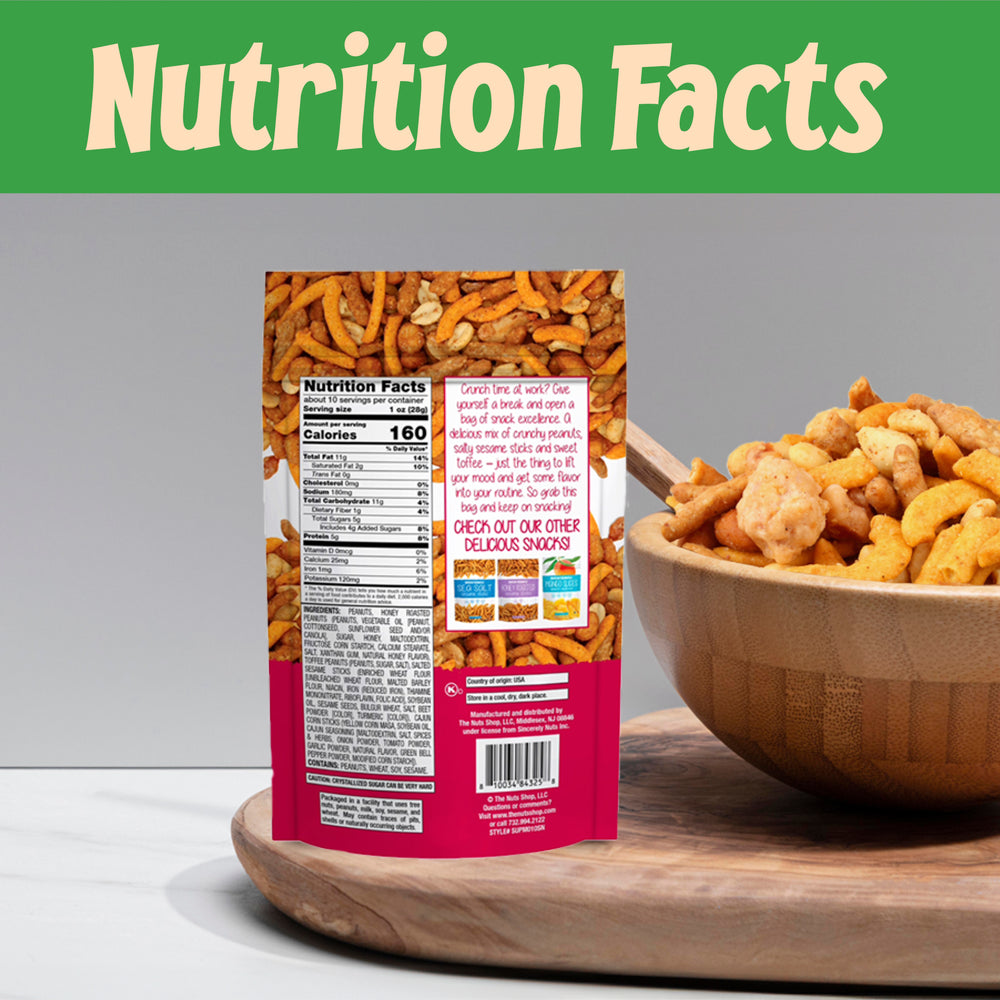 Sincerely Nuts Gourmet Party Mix  Snacks, 10oz - Kosher Certified -